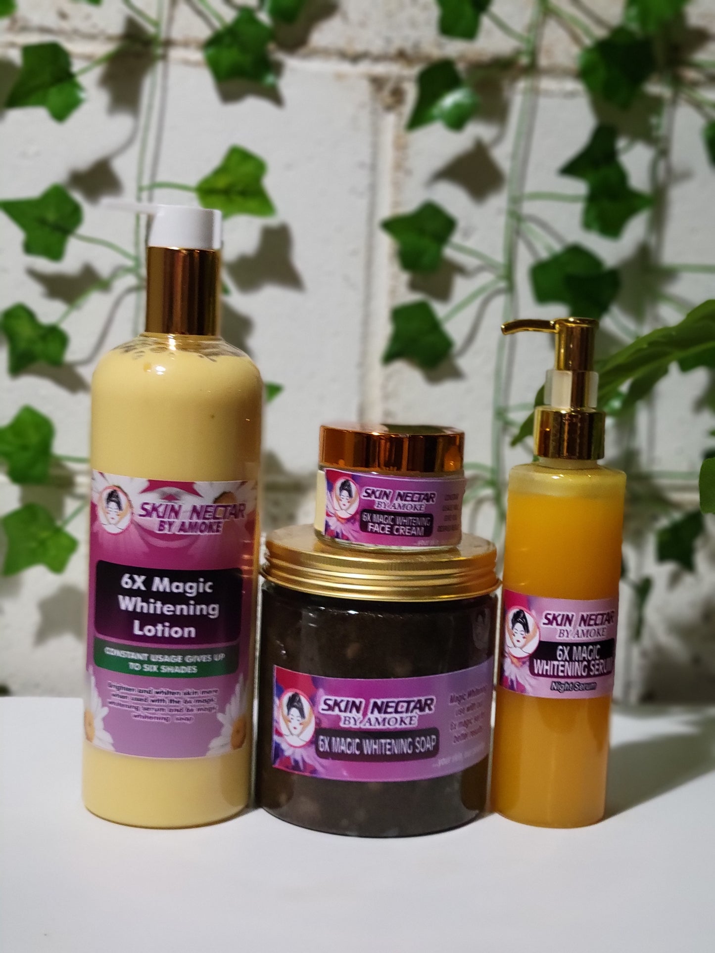 6x MAGIC WHITENING SET