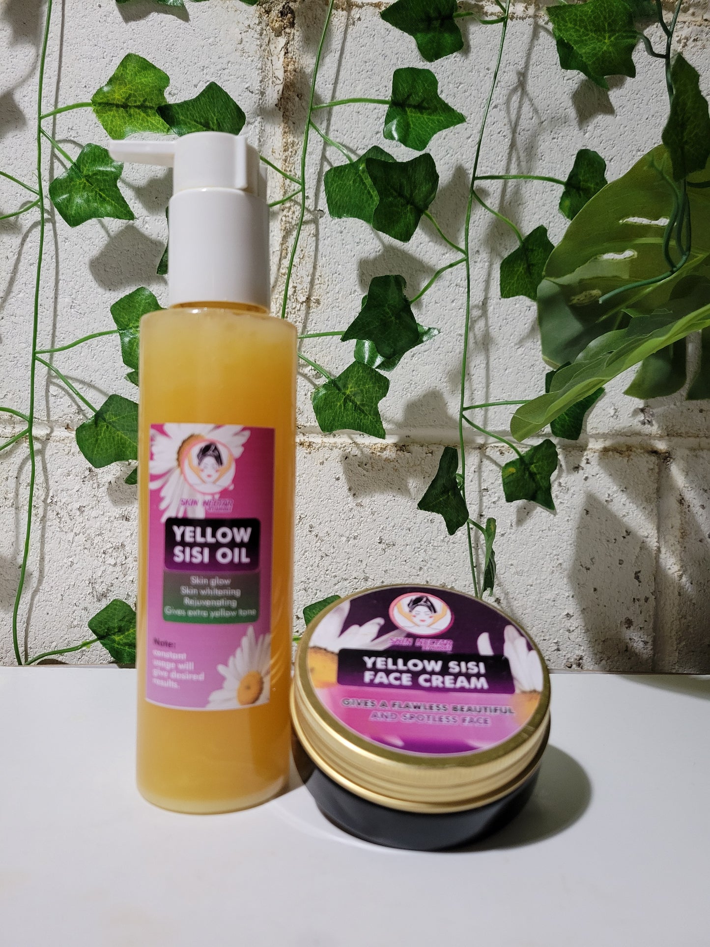 YELLOW SISI OIL AND YELLOW SISI FACE CREAM