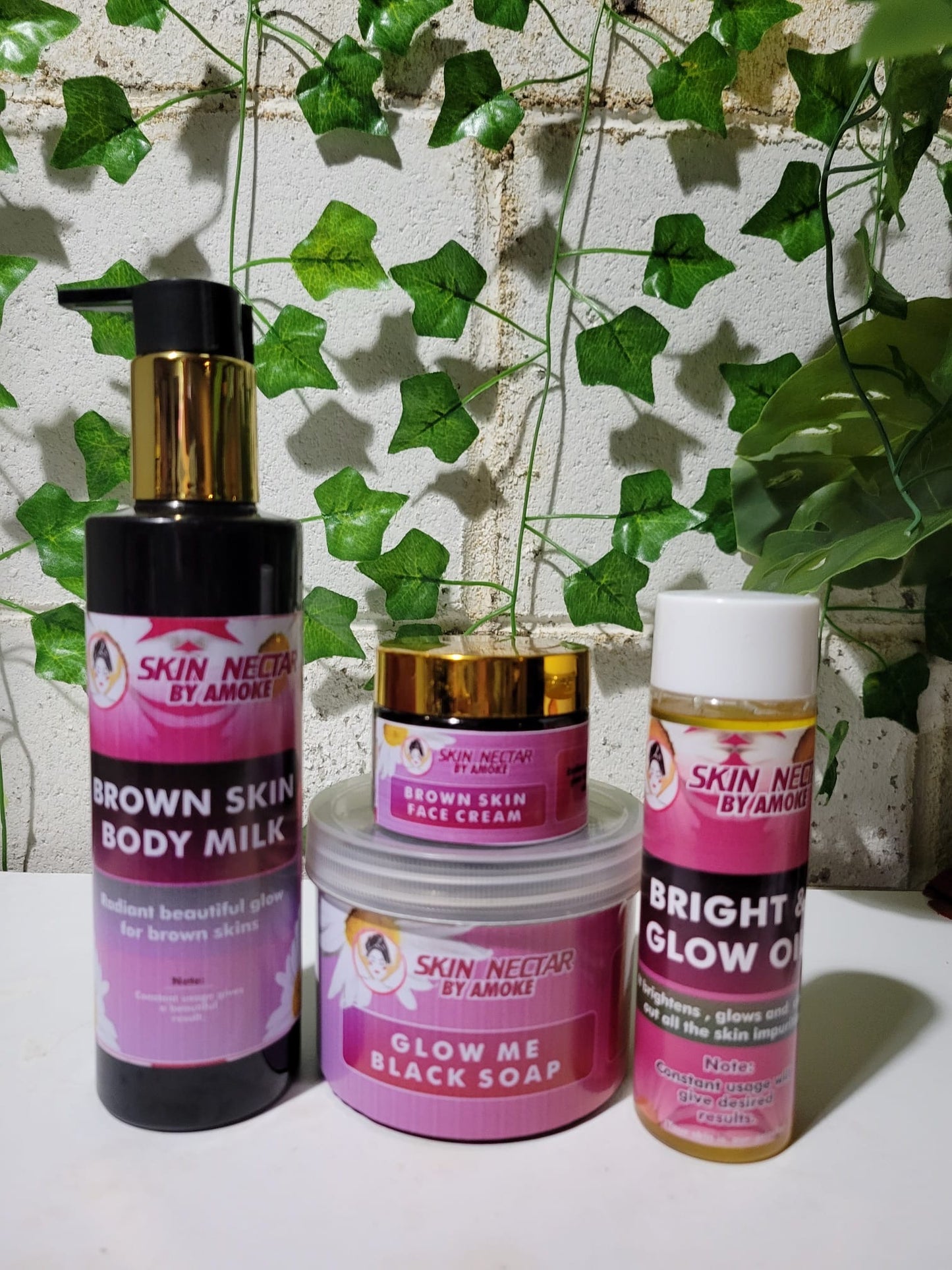 BROWN SKIN SET