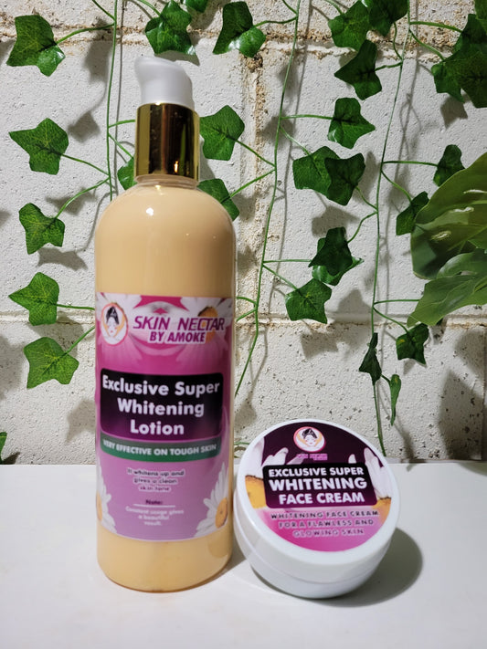 Exclusive Super Whitening Lotion and face cream