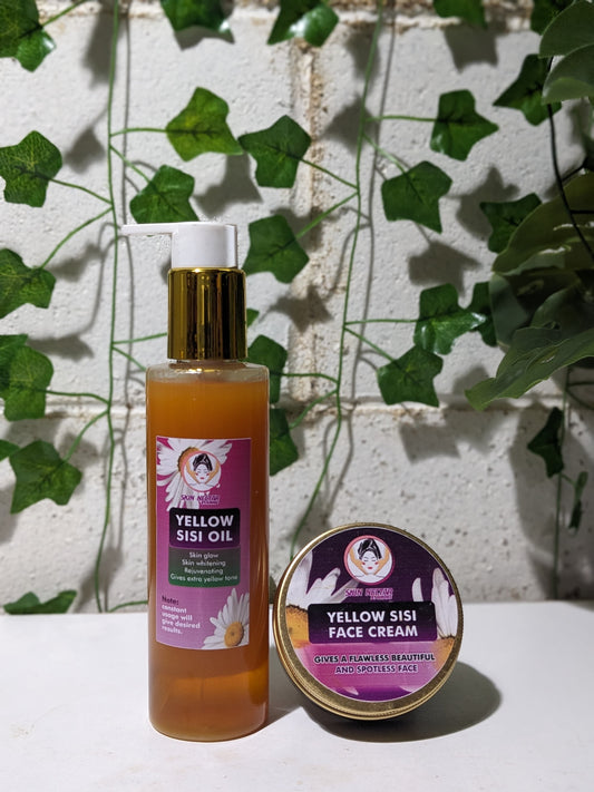 YELLOW SISI OIL AND YELLOW SISI FACE CREAM