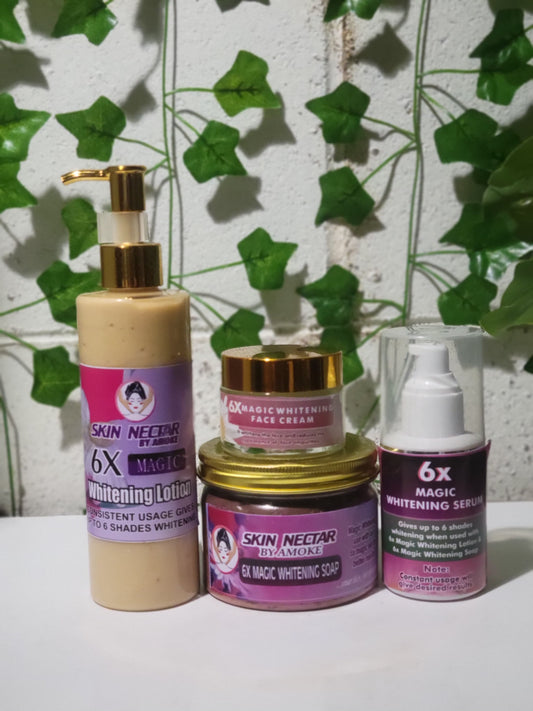 6x MAGIC WHITENING SET